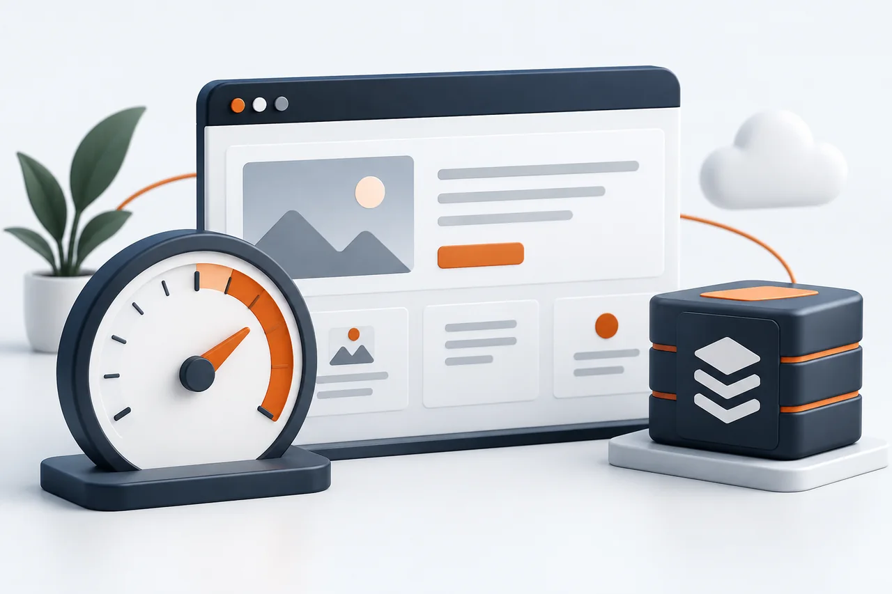 Web sitesi hızını anlatan gösterge ve sayfa önizlemesi